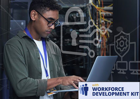 CompTIA Certification Training: Network+, Security+ with Workforce Development Kit (Vouchers Included)